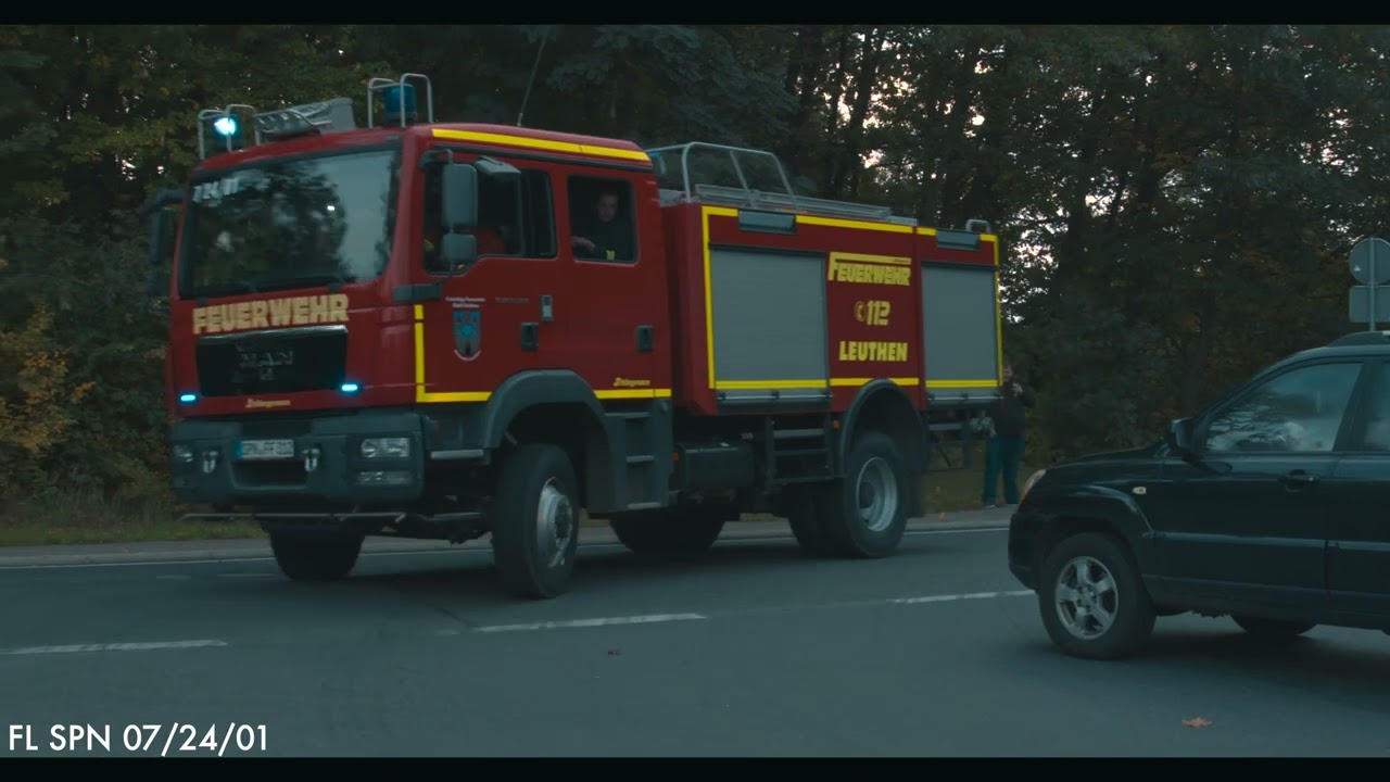 Anfahrten Übung Ardagh Glaswerk Drebkau