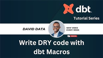 How to use dbt Macros | data build tool | Introduction