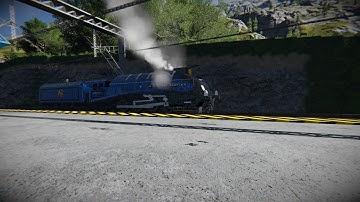 Space Engineers - Railway 4 [part 2] Sir Nigel Gresley