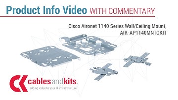 Wall or Ceiling Mount for the Cisco Aironet 1140 Series