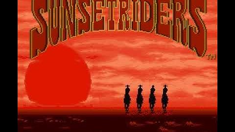 SUNSET RIDERS  ( SNES ) INTRO THEME