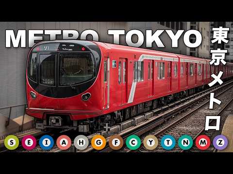 🇯🇵 Tokyo Metro & Toei - All the Lines - 東京メトロ・都営地下鉄
