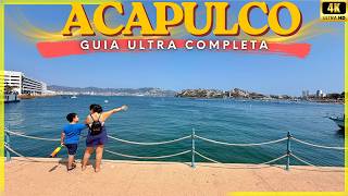 🏝️ ACAPULCO 4K ⚠️ 🔴 ¿QUÉ HACER? 🔥 GUÍA COMPLETA DE VIAJE ✅ POCO Presupuesto ⚠️ COMIDA LOCAL ⬆️ TIPS