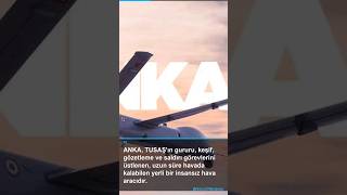 ANKA İnsansız Hava Aracı shortsTürkiye'nin ANKA'sı: Gökyüzünde Neler Yapıyor? 🚀 #shorts #iha #bilim