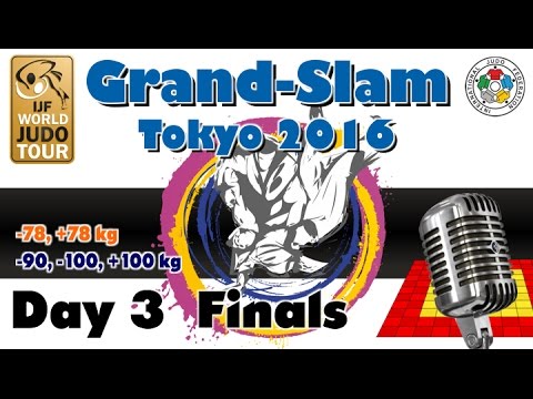 Judo Grand-Slam Tokyo 2016: Day 3 - Final Block