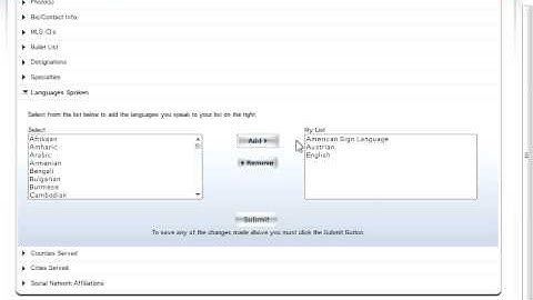 L&F Portal Website - Manage Personal Info Part 2