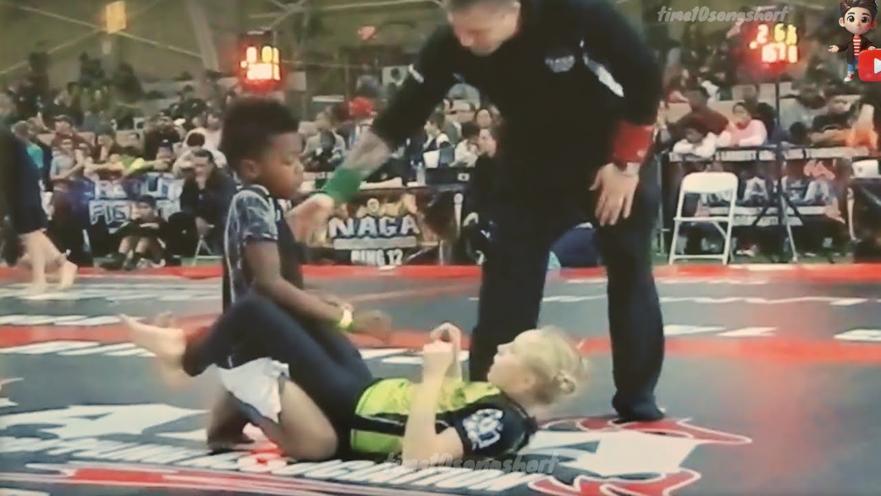 Youth BJJ Showdown at NAGA Tournament 🇺🇸 | Intense Kids Grappling Match #wrestling #mma #jiujitsu 