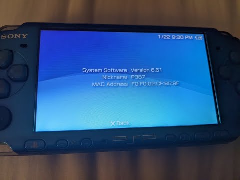 alkove Er velkendte Destruktiv How To Update Official PSP Firmware In 2022 Without WIFI Access - YouTube