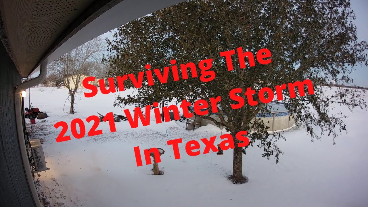 Surviving the 2021 Winter Storm in Texas
