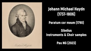 [Sheet music] Johann Michael Haydn (1737-1806) - Paratum cor meum (1790)