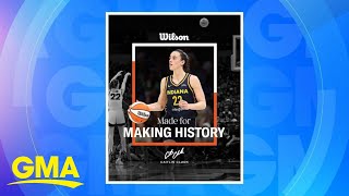 Caitlin Clark signs endorsement deal with Wilson for signature basketball