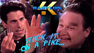 Babylon 5 4K "I'd like live just long enough..." -Vir Cotto Best of 2x16 In the Shadows of Z'ha'dum