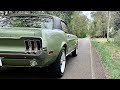 New project!! 1968 Ford Mustang Coupe. Overview with startup and exhaust rev