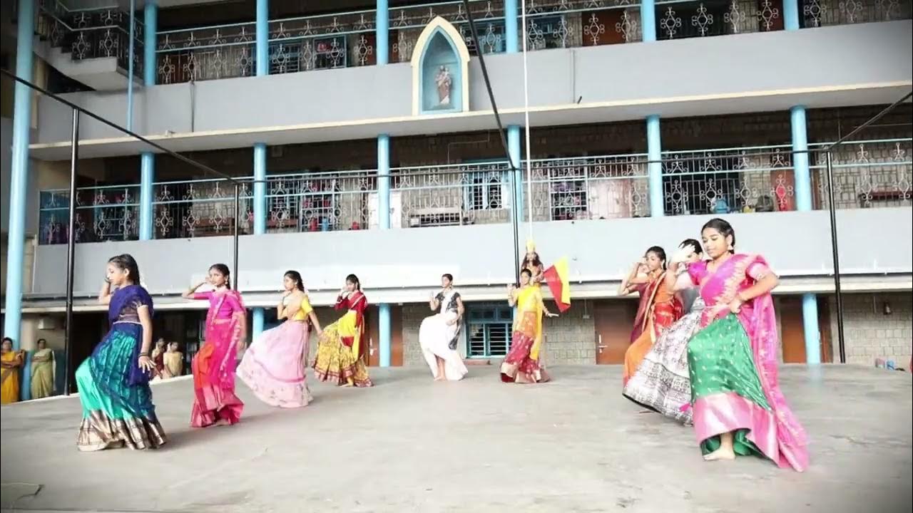 KANNADA RAJYOTSAVA 222023Cluny Convent Jalahalli Bangalore YouTube