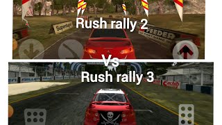 Rush rally 2 vs Rush Rally 3 Mitsubishi Lancer evo comparison!!!💥🔥🔥 screenshot 5