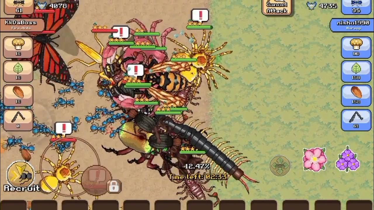 2* Crab testing and battling Pocket Ants YouTube