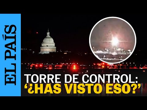 ACCIDENTE WASHINGTON | Audio de la torre de control tras el siniestro: 