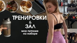 vlog 6: тренировки, занятия осанкой, питание & набор веса, делаем плоский живот, йога, уход за лицом