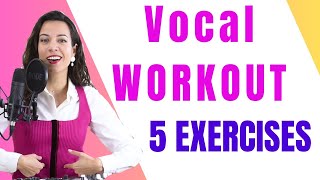 5 VOCAL EXERSISES. VOCAL WARM UP. Natalia Bliss  How to sing better