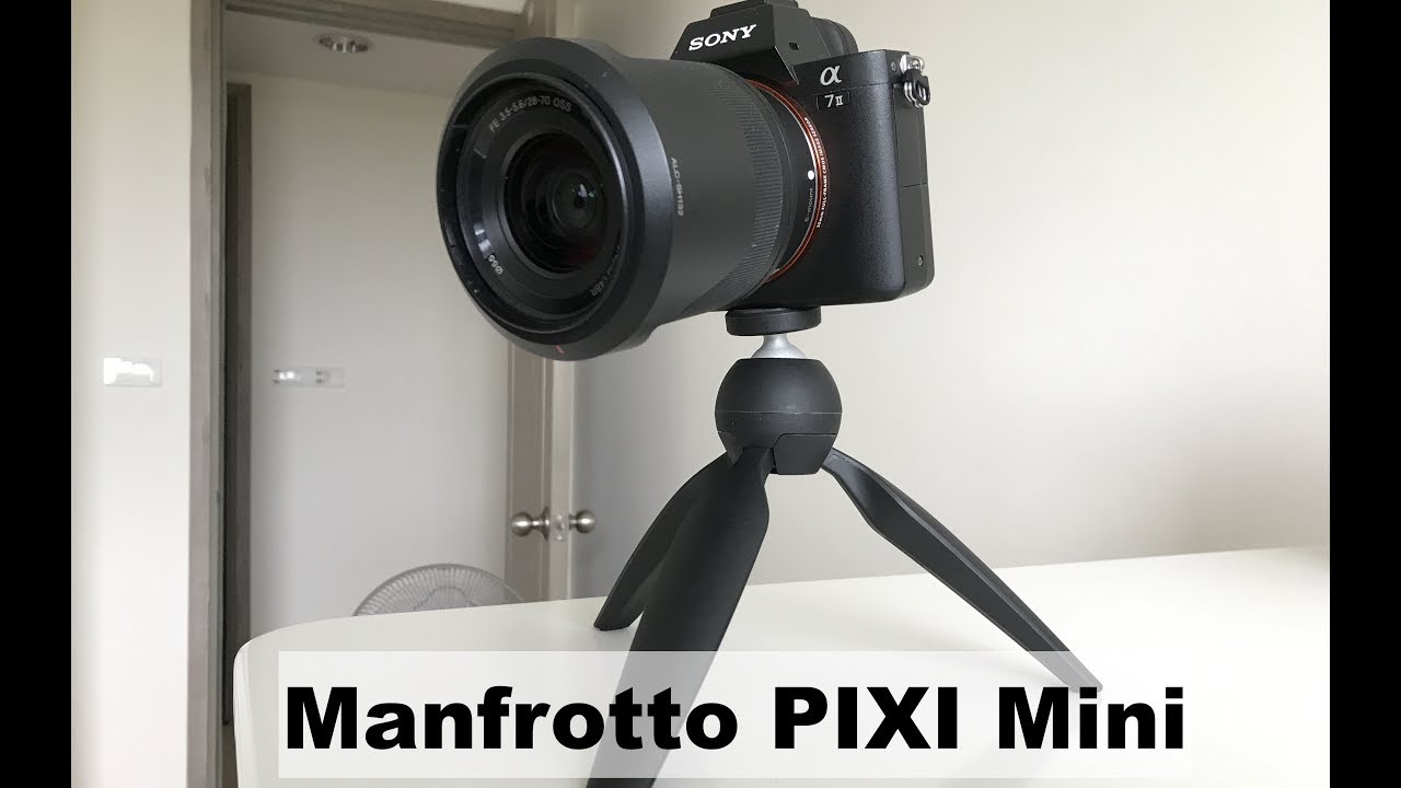 Vind manfrotto pixi evo mini-statief op - april