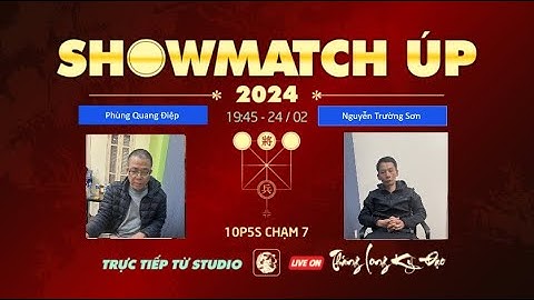 [LIVE CỜ ÚP] | Phùng Quang Điệp vs Nguyễn Trường Sơn | Cờ 10p+5s chạm 7