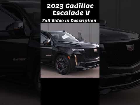 2023 Cadillac Escalade V - The Ultimate American Luxury SUV #shorts