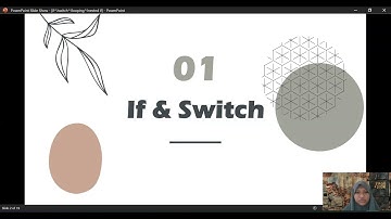 Algoritma dan Pemrograman (Contoh soal I: f, Switch, Looping, dan Nested If)
