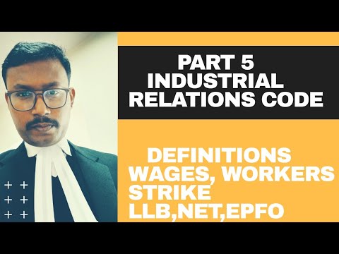 relations industrial code