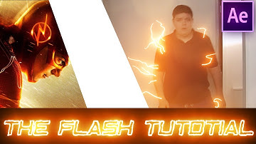 The Flash Super Speed Effect Tutorial (After Effects)(Lightning)