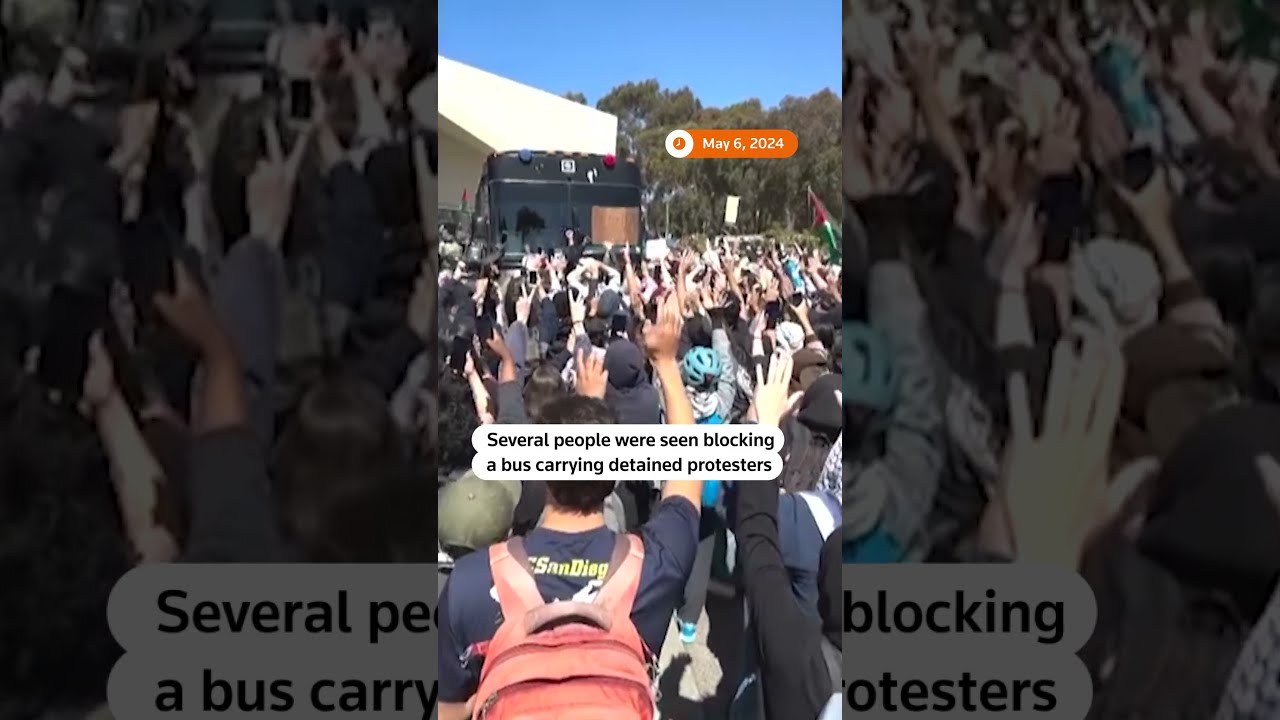 Police Clash With UC San Diego Pro Palestinian Protesters REUTERS