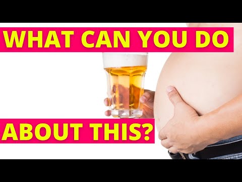 How to get rid of alcohol belly fat | Get rid of your beer belly