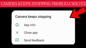 How To Solve Camera Keeps Stopping Problem|| Rsha26 Solutions