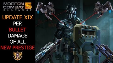 MC5 UPDATE 19, PER BULLET DAMAGE OF ALL NEW T9 PRESTIGE, #must watch