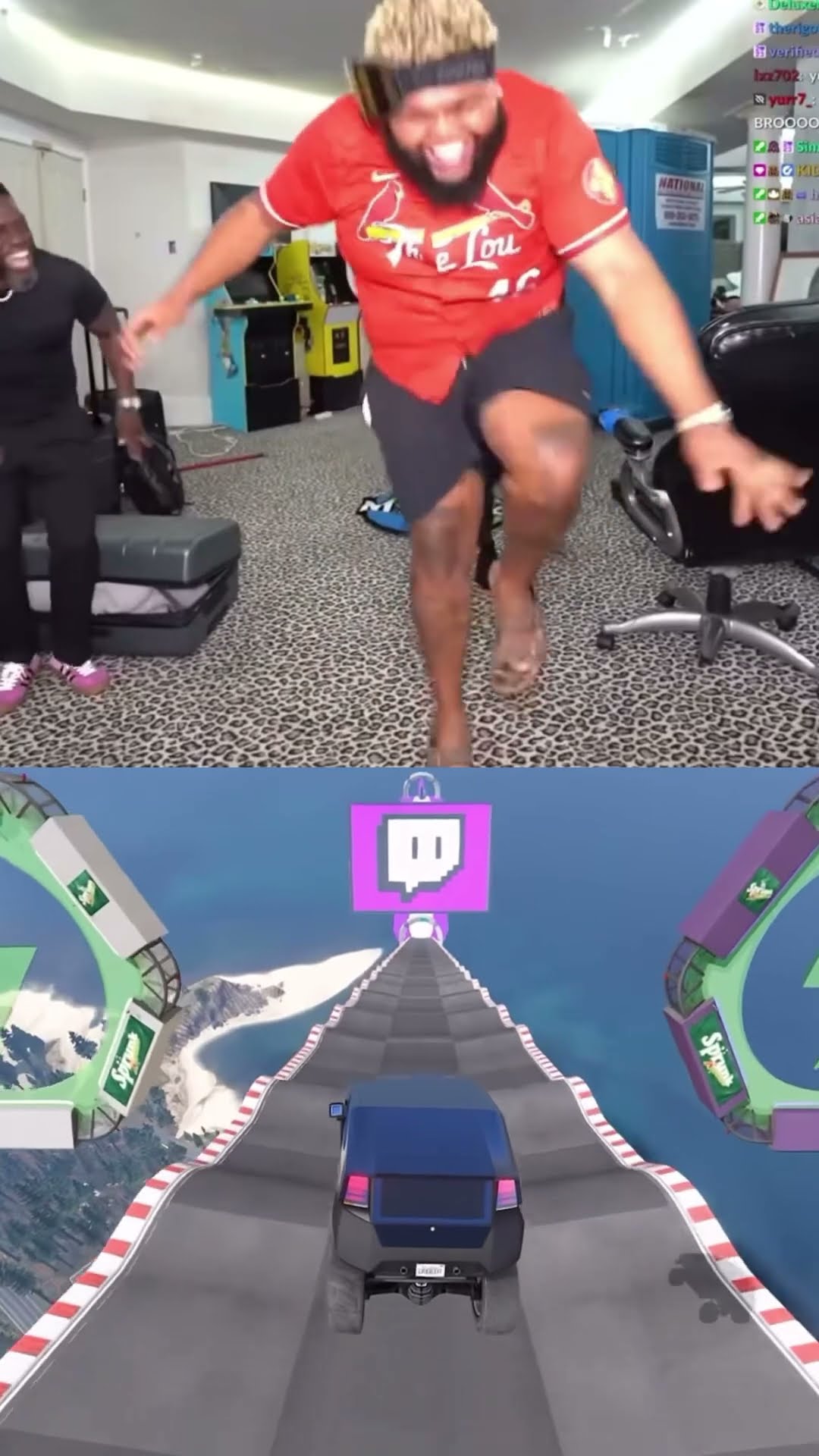 Kai Cenant and Kevin Hart funny moment #fortnite #fazerain #kevinhart #