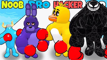 NOOB vs PRO vs HACKER vs GOD in Punchy Race 2025