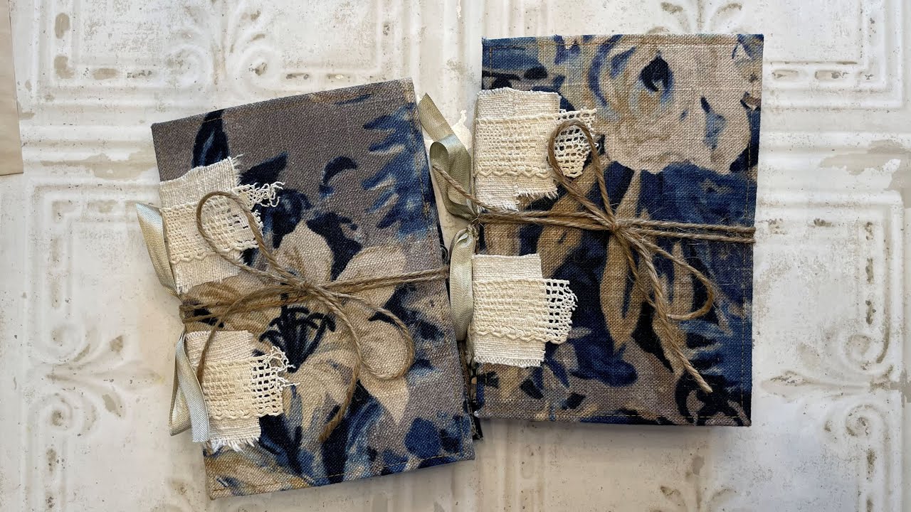 Blue Linen & Lace Journals YouTube