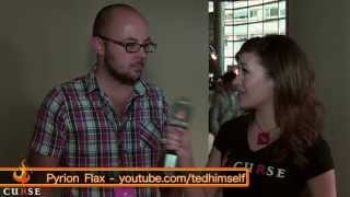 Jess talks to pryroin flax at ti3. follow on twitter and facebook!
http://www.twitter.com/jessbrohard http://www.facebook.com/jessbrohard