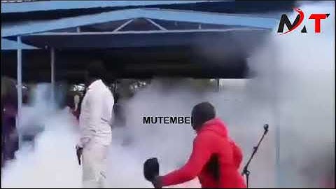 SEE HOW GACHAGUA RAN FOR HIS LIFE AFTER RUTO GOONS AND ROGUE POLICE TEARGASSED HIM IN NYANDARUA