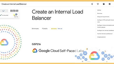 Qwiklabs: Create an Internal Load Balancer [GSP216] | #GoogleCloudReady