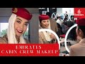 EMIRATES CABIN CREW | MAKEUP TUTORIAL エミレーツCAメイク