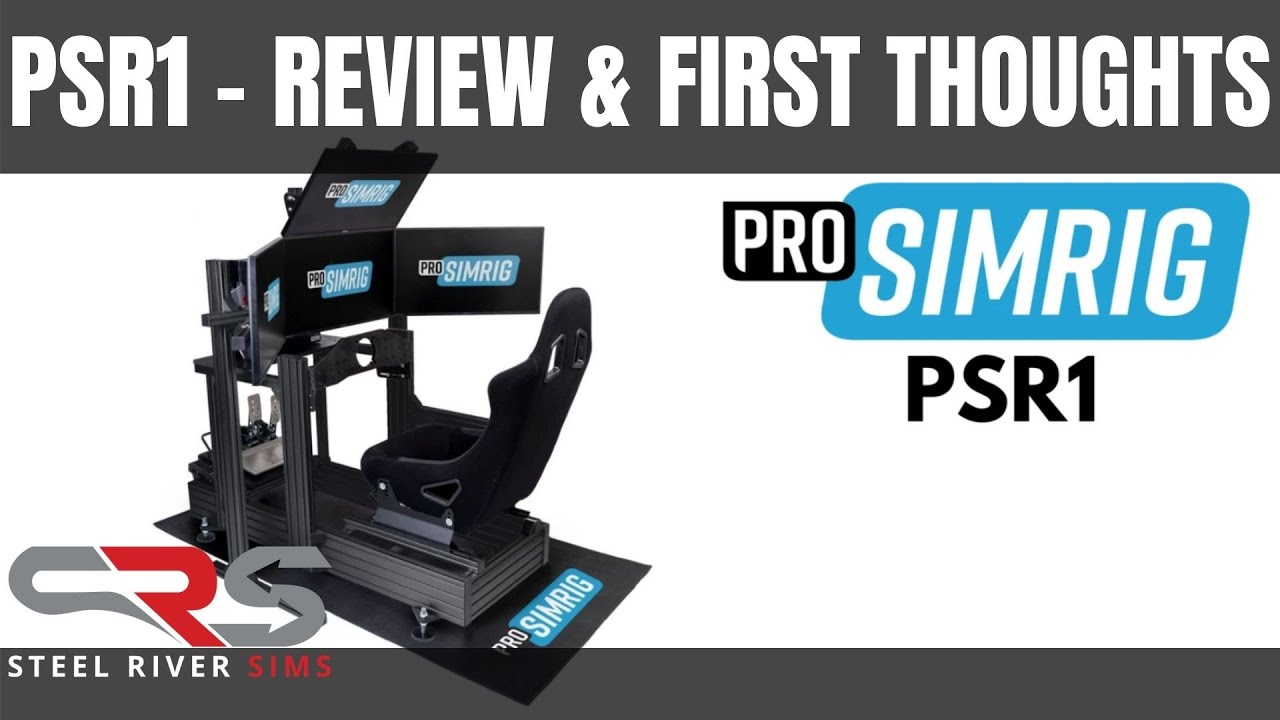 Pro SimRig PSR1 ATRS Bundle- Silver – Apex Tech Racing Supply