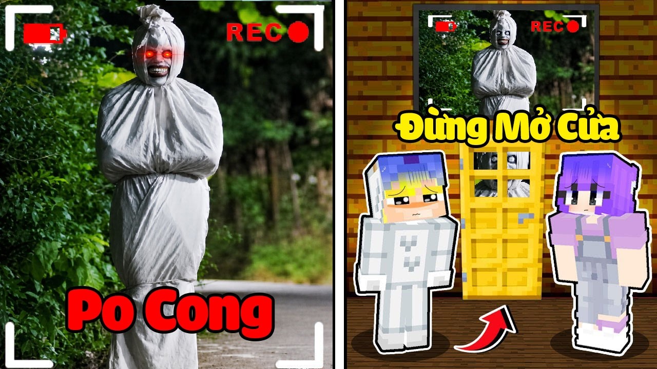 Đừng Mở Cửa Cho Pocong Vào 3H Sáng Trong Minecraft