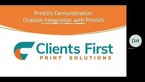 Boost Efficiency: Outlook Integration with PrintVis Explained