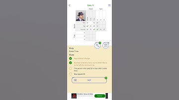 Cross Logic Easy Level 9 Answers