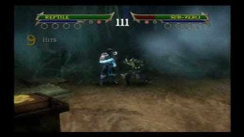 MK: Shaolin Monks - Reptile & Sub-Zero combos