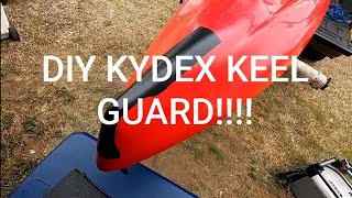 Easy DIY Kydex Keel Guard on my Hobie Outback #keelguard #kydex