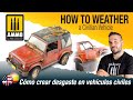How to Weather a Civilian Vehicle / Cómo crear desgaste en vehículos civiles