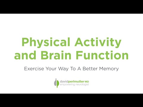 Physical Activity and Brain Physical educationnction - Exercise Your Way To A Better Memory
