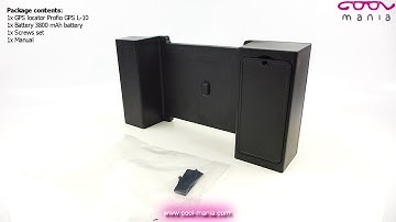 GPS tracking device - container tracker with 3800mAh battery + IP66  (www.cool-mania.com)