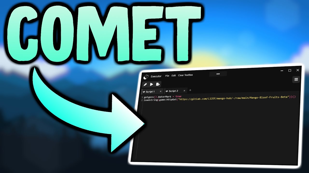 COMO BAIXAR E USAR NOVO COMET EXECUTOR ROBLOX FUNCIONANDO E PEGAR A KEY!  (NEW Exploit) 